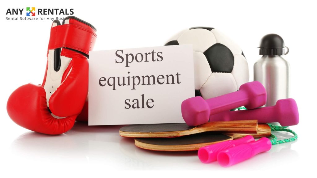 sporting goods rental software